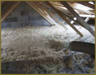 isolation par soufflage